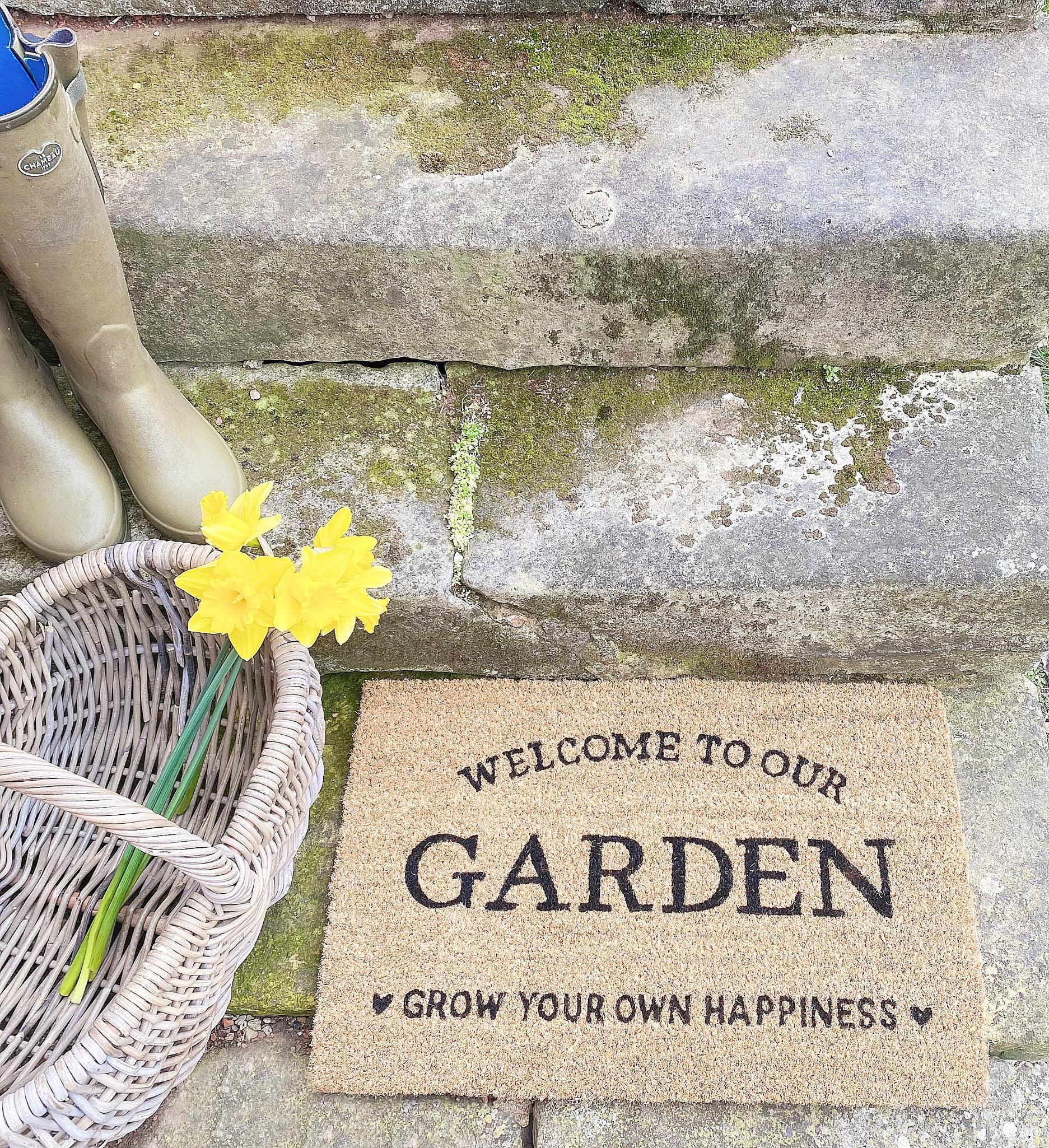 Grow Your Own Happiness Potting Shed Doormat-1