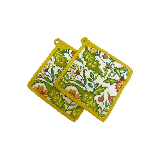 Pack of Two Mustard Sussex Pot Holder-0