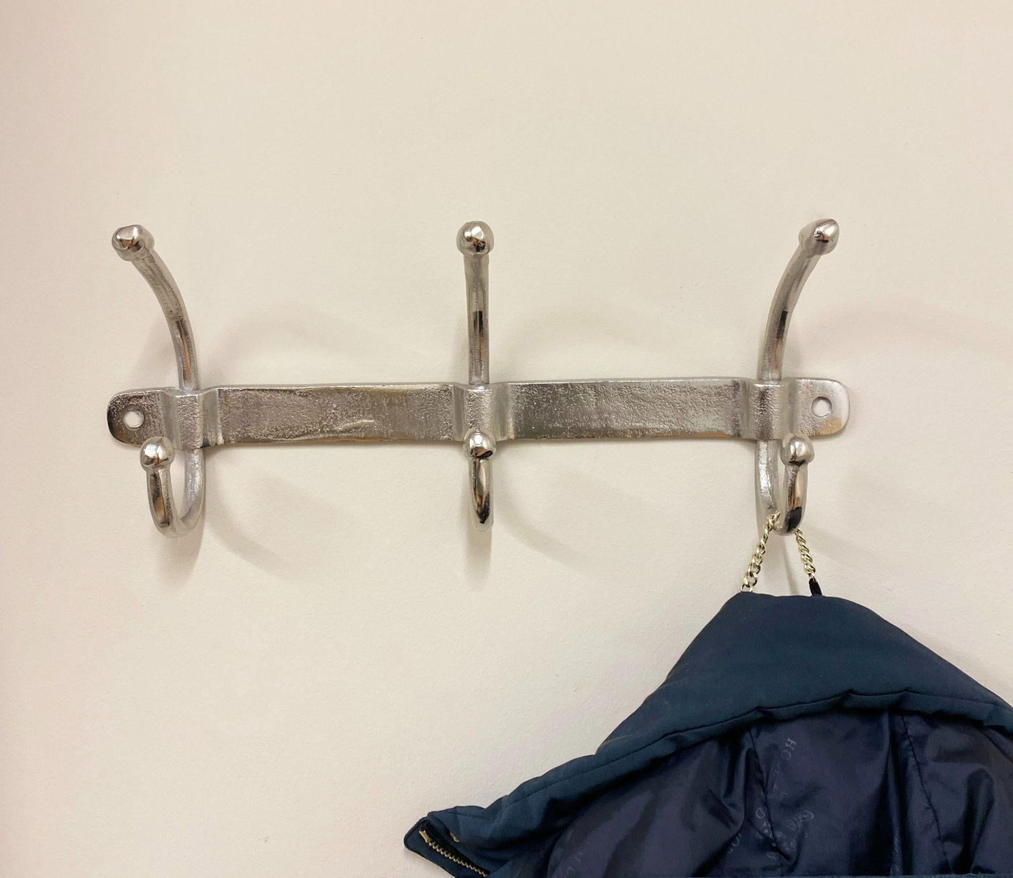 Wall Mounted Triple Coat Hooks-2