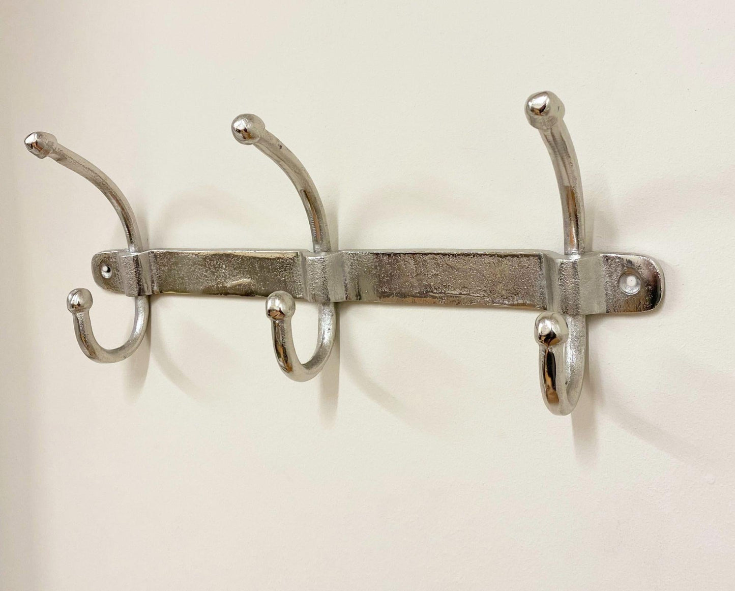 Wall Mounted Triple Coat Hooks-3