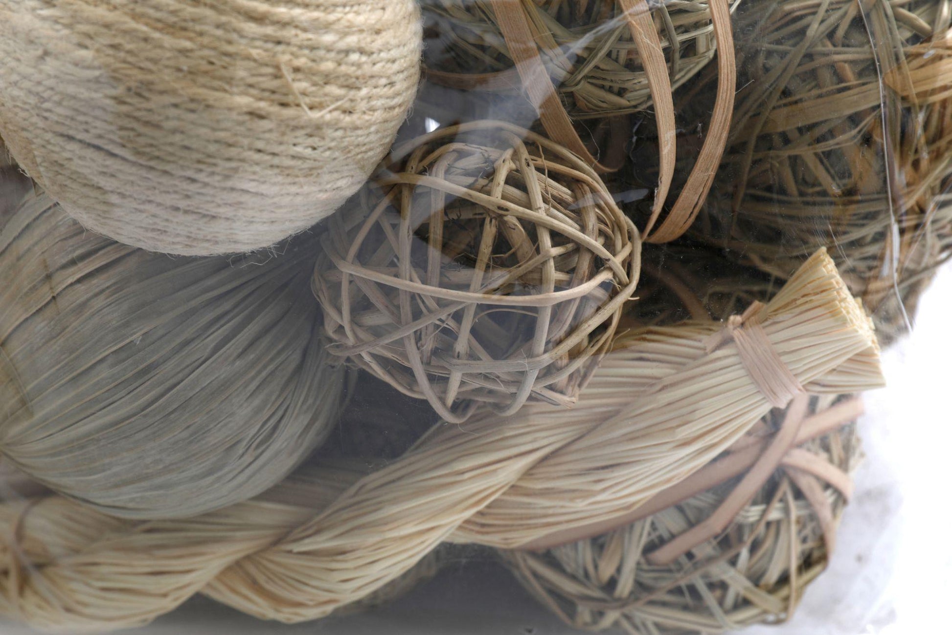 Natural Fibres Decorative Balls-1