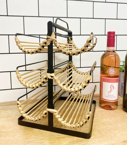 Rattan Wine Holder-3