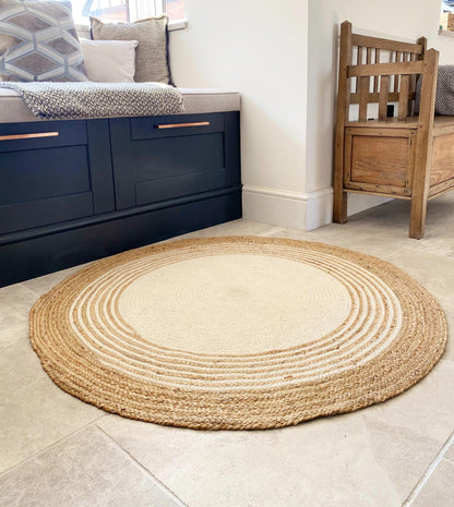 Round Cotton Braided Rug-1