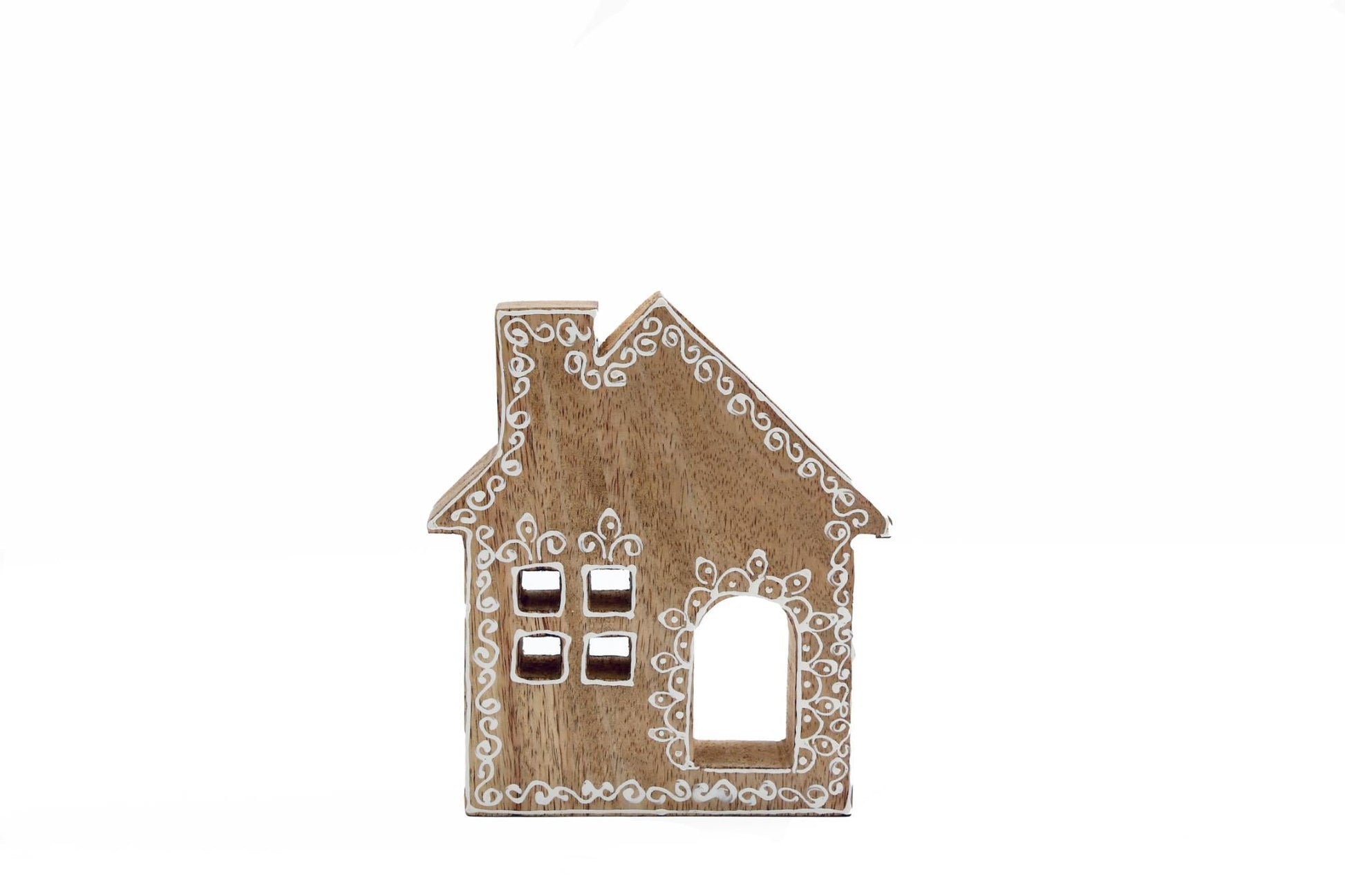 Wooden Gingerbread House-1