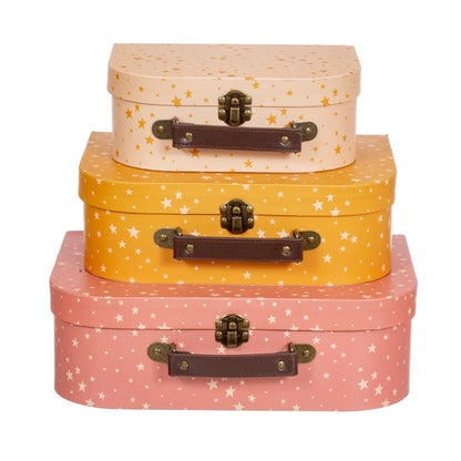 Little Stars Suitcases - Set of 3-1