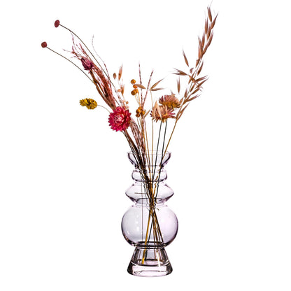 Selina Glass Vase Clear-1