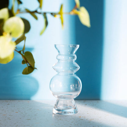 Selina Glass Vase Clear-2