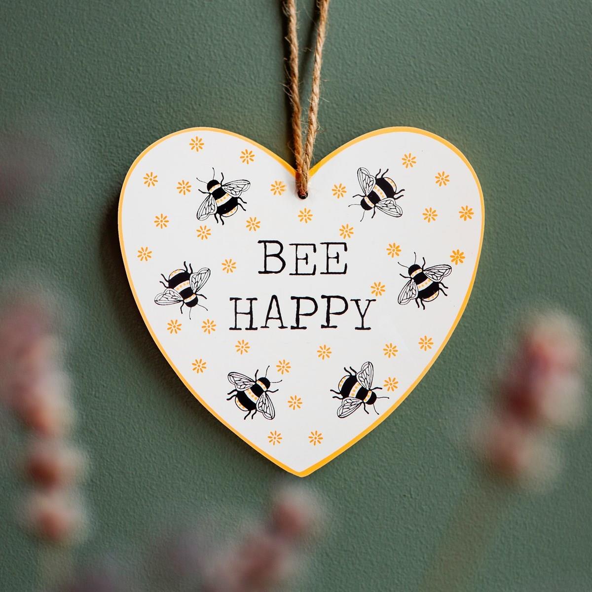 Bee Happy Plaque-1