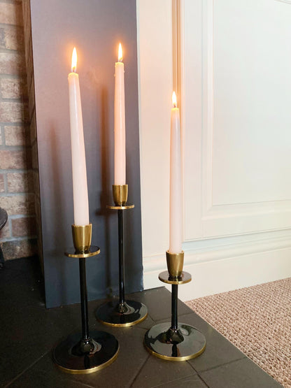 Small Black and Gold Candlestick-4