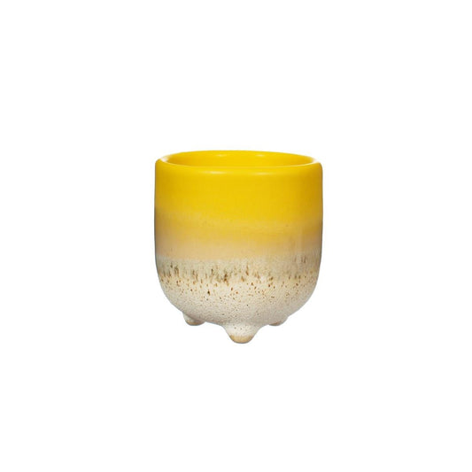 Mojave Glaze Yellow Glaze Egg Cup-0