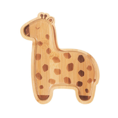 Gigi Giraffe Bamboo Plate-0