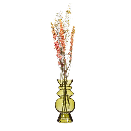 Selina Glass Vase Green-1