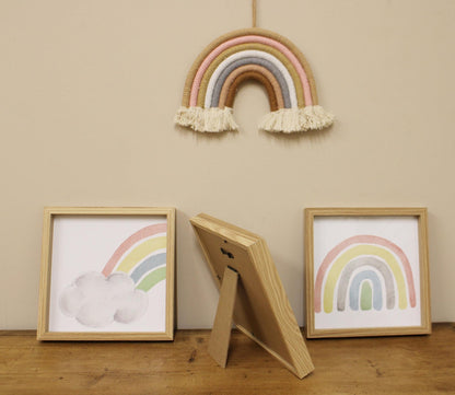 Set of Three Rainbow Framed Prints-5