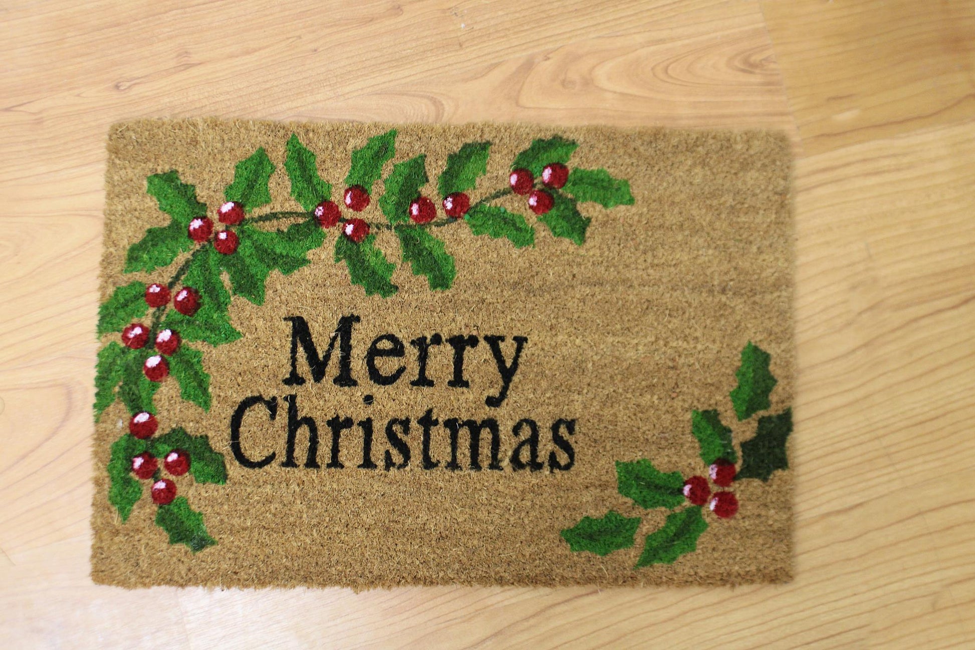 Holly Berries Doormat-1