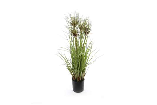 Artificial Green Papyrus Plant 65cm-0