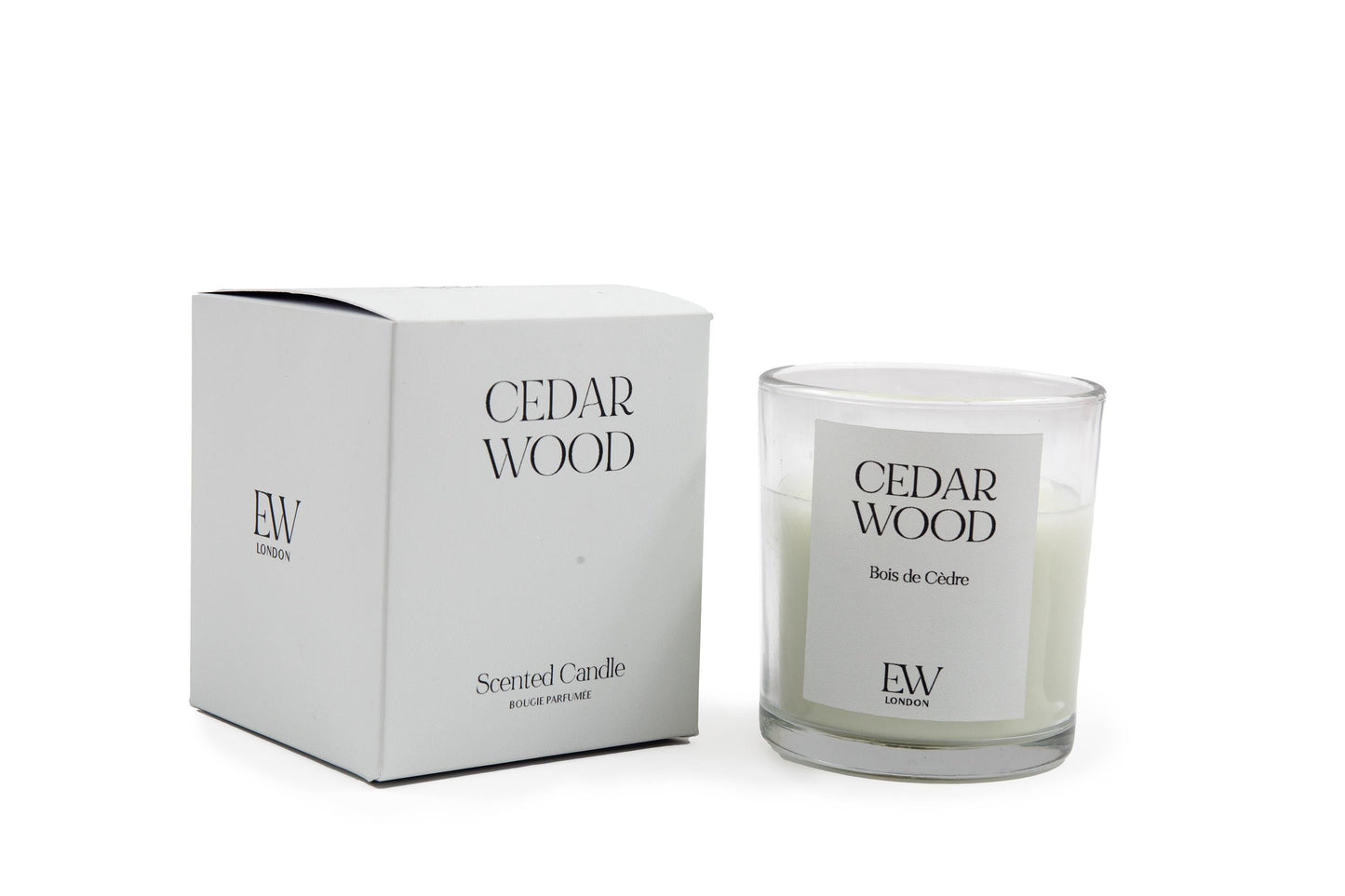 Cedar Wood Scented 8cm Boxed Candle-0