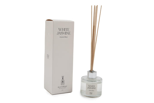 White Jasmine Scented 100ml Diffuser-0